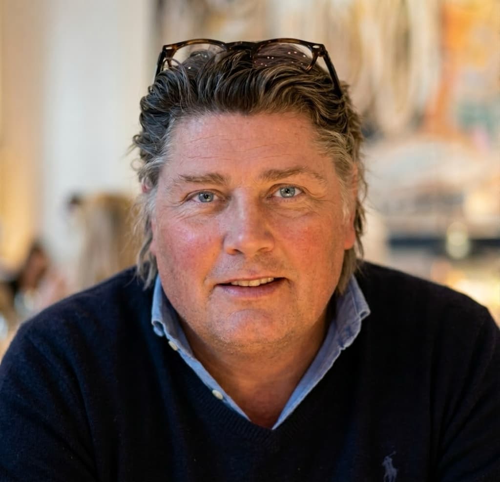 Duije Meijer, founder of Meijer Residential, photographed in Leiden